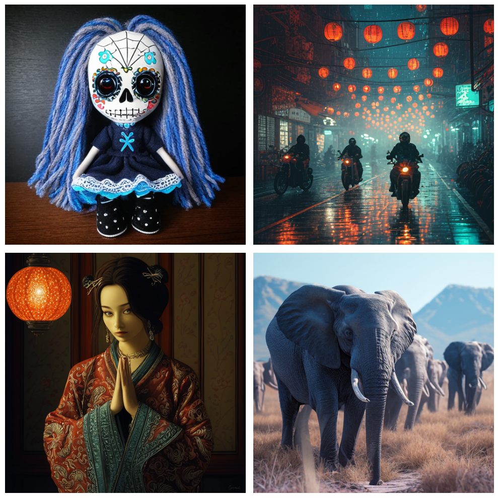 Images generated with the PRX and Deep-Compression Auto-encoder